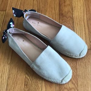Kate Spade espadrille flat